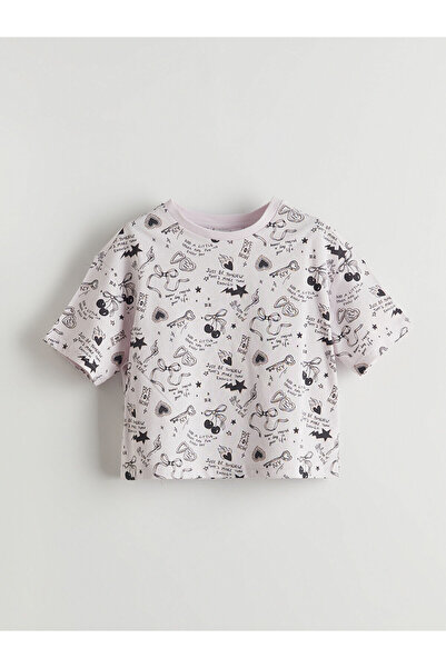 LC Waikiki Κοριτσίστικο μπλουζάκι Crew Neck (S5)