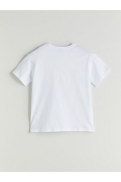 LC Waikiki Crew Neck Hello Kitty Printed Girl's T-Shirt