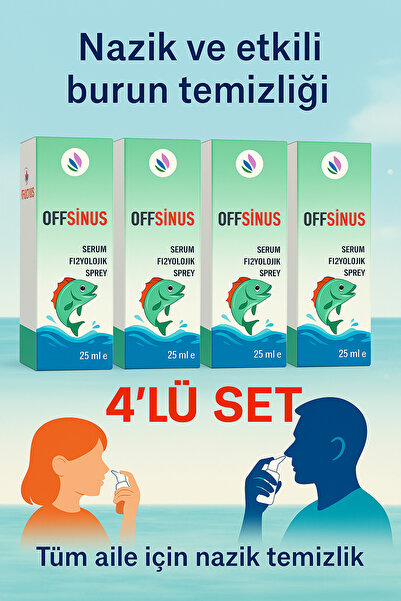 DERMASTUDİO Serun Fizyolojik Burun Spreyi X 4 Adet