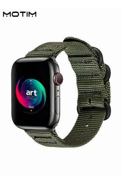 MOTIM Nylon Loop Watch Band for Apple Watch 41mm 40mm 38mm, Braided Sport Strap Replacement Strap