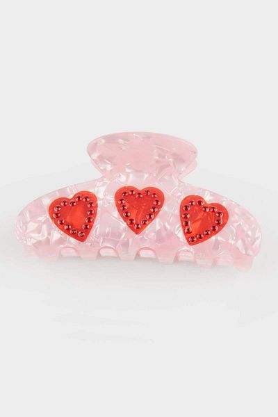 DeFacto Women's Heart Latch Buckle F0647Axns