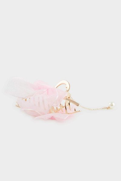 DeFacto Women's Pink Ribbon Latch Buckle F0680Axns