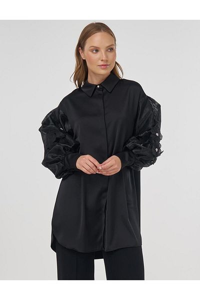 Kayra Tunic Ka-B25-21186 Black