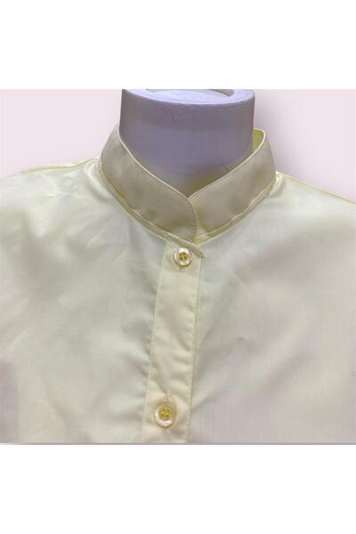 MYSCHOOL short-collar shirt/blouse