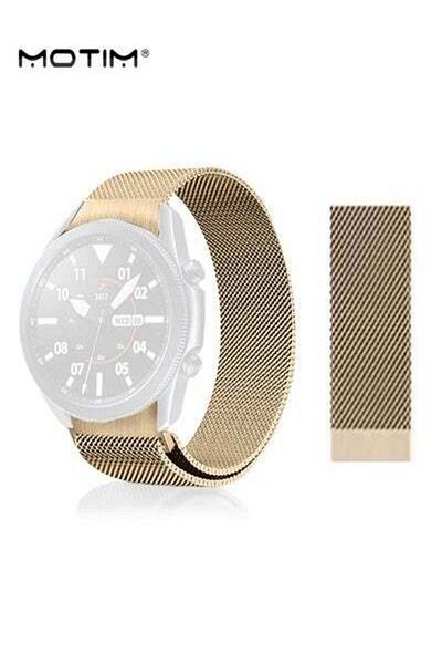 MOTIM Stainless Steel Milanese Watch Band Magnetic Loop for Apple watch Metal Mesh Replacement Strap, 20mm