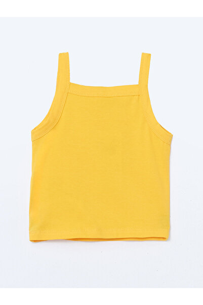 LC Waikiki قميص داخلي للفتيات من Peak New Season بياقة مربعة