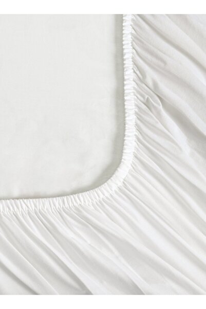 Master Home Textile Cotton Fitted Sheet Set, 2 Pcs Single Size, 100% Cotton 200TC, 30cm Deep Pocket, Fits 120x200cm Bed