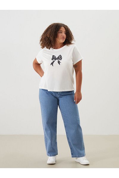 LC Waikiki Pantaloni Jean de damă Straight Fit