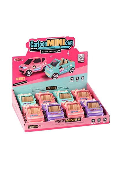 Genel Markalar ZR169-1 Işıklı Müzikli Çarp Dön Üstü Açık Araba -Vardem Oyuncak