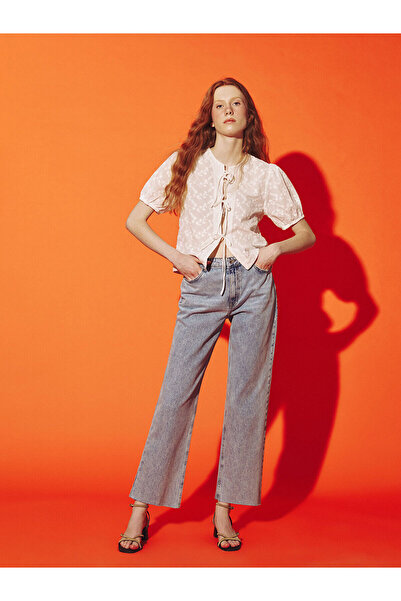 LC Waikiki Γυναικείο τζιν παντελόνι XSIDE Straight Fit