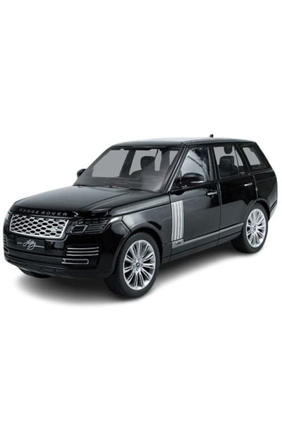 BaoBao Metal Model Car Range Rover Vogue 1:18 Black With Doors Hood Trunk Mobile BaoBao