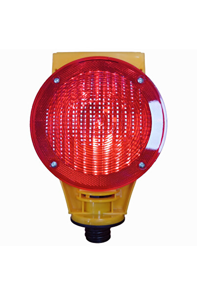 LOREX LR-SPL02R Solar Enerjili Üçgen Flaşörlü Kırmızı Lamba