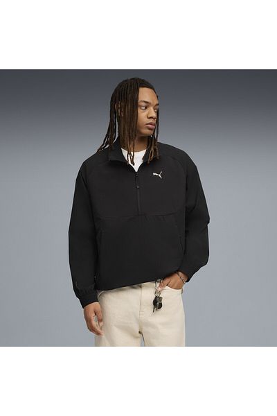 Puma PUMATECH Relaxed Half-Zer Crew Sweatshirt Ανδρικό