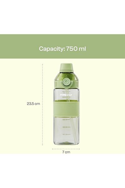 Winsor Pinnacle Piccolo Hydration Bottle (750ML, Green)