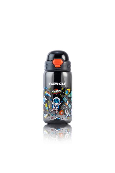 Winsor Pinnacle Promist Water Bottle for Kids With Straw & carrying strap - 600ML