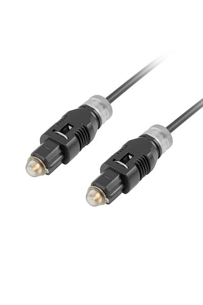 Lanberg Digital optical audio cable, length 3 m, Lanberg 42241, 2 male TosLink connectors, black