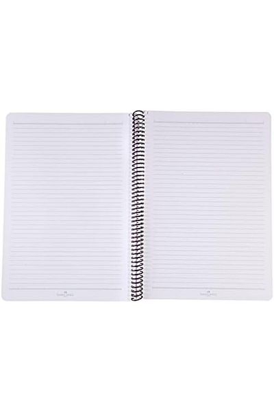 Mena Rise Diyar-Ifırsatshop Spiral Notebook, 100 Sheets, 70g Paper, A4, Lined, 500 Micron Pp Cover, Day