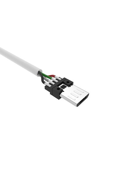 Silicon Power Cablu USB 2.0 tata la microUSB tata, Silicon Power Boost Link LK30, 1m, 2.4A, alb