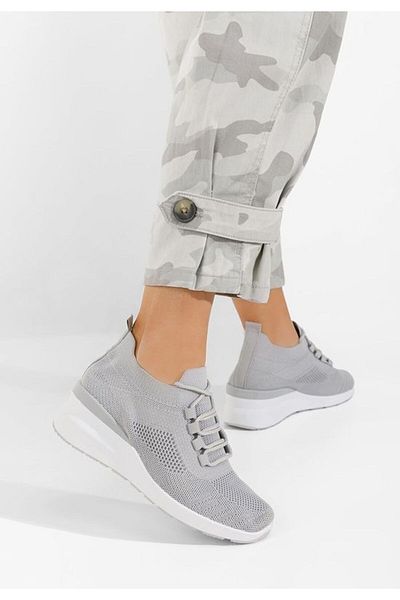 B T Shoes Sneakers cu platforma Boka V2 gri