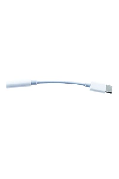 Platinet Adaptor audio Platinet USB-C la 3.5mm, Alb