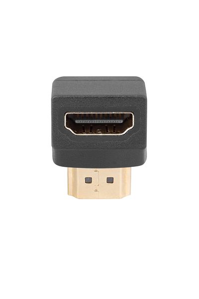 Lanberg Lanberg 42740 adapter, HDMI male to HDMI female, 90 degree angle down