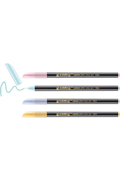 Mena Rise ŞirinShop 1200 glitter fine tip felt-tip pen set of 4 1108107