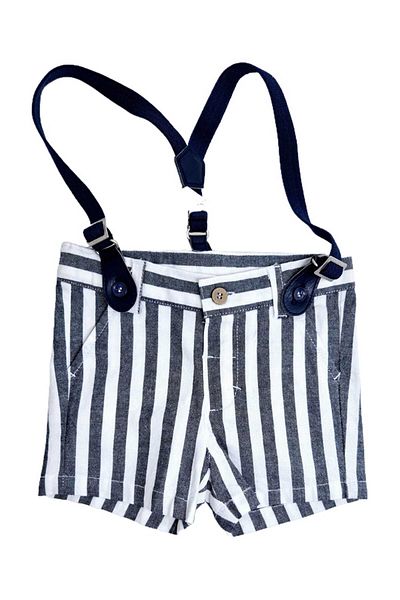 Idexe COTTON Shorts with Suspenders