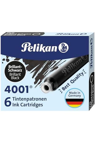 Mena Rise Şirinshop Cartridge Series Tp6X Dolmakalem Cartridge, Black 1108107