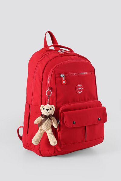 ÇÇS Ççs 51875 School Backpack – Orthopedic Strap & Multi-Compartment Organizer Red