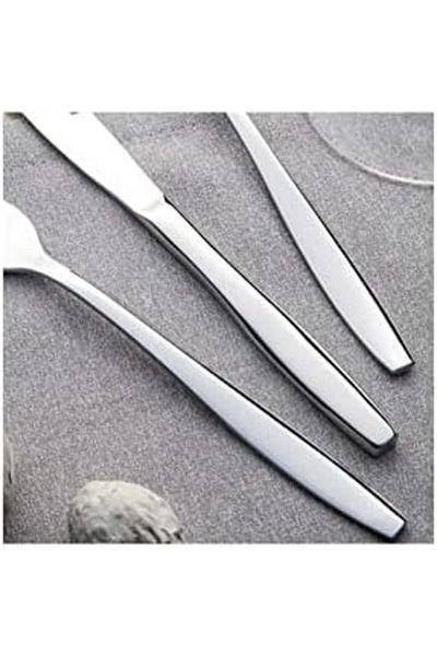 Mena Rise Şirinshop Sade 12-Person 72-Piece Cutlery Set 1108107
