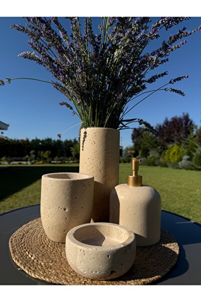 afromar Traverten Banyo Takımı