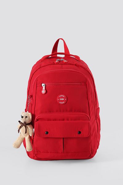 ÇÇS Ççs 51875 School Backpack – Orthopedic Strap & Multi-Compartment Organizer Red
