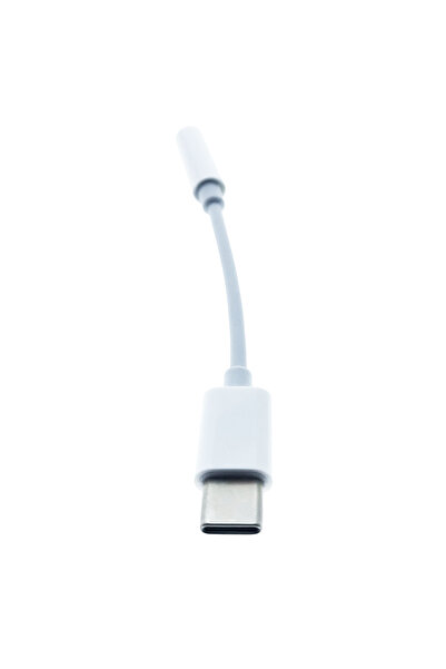 Platinet Adaptor audio Platinet USB-C la 3.5mm, Alb
