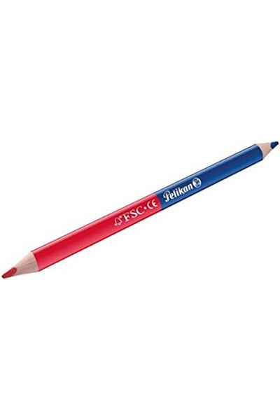 Mena Rise Şirinshop Red-Blue 2 Prong Head Pen Jumbo 2 Blister 1108107
