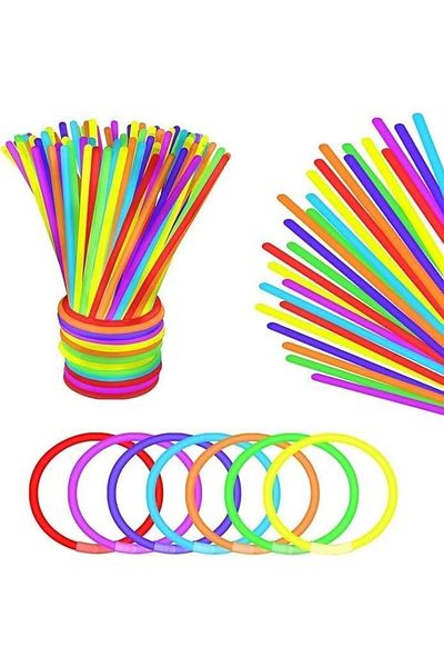 Mena Rise Diyar-Ifırsatshop Ultra Bright Glow Sticks Bracelets & Necklaces - First in the Dark