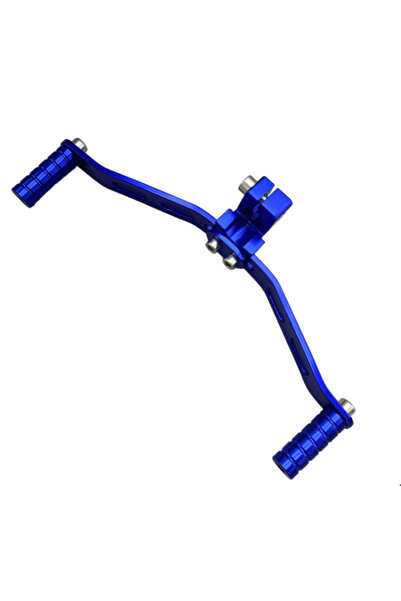 HSGL Motorsiklet cg Alüminyum alaşımlı Mavi çift vites kollu motosiklet modif...