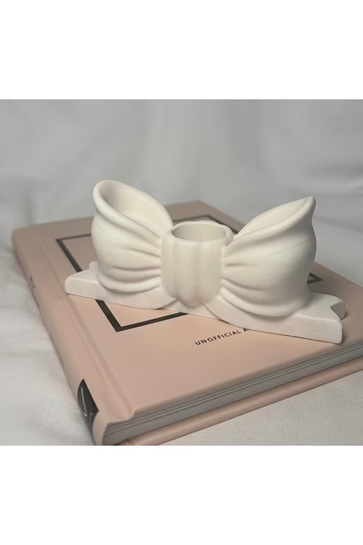 YABA FİYONK MUM ŞAMDANI MUM TUTUCU MUM TUTACAĞI 1 ADET