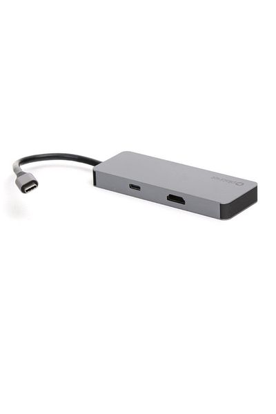 Platinet Adaptor USB 3.0 tip C multifunctional 7 in 1, Platinet 45221, HDMI 4K, USB-C PD, cititor card