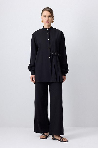 Touché Privé Belt Detail Shirt Pants Suit