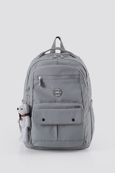 ÇÇS Ççs 51875 School Backpack – Orthopedic Strap & Multi-Compartment Layout Gray