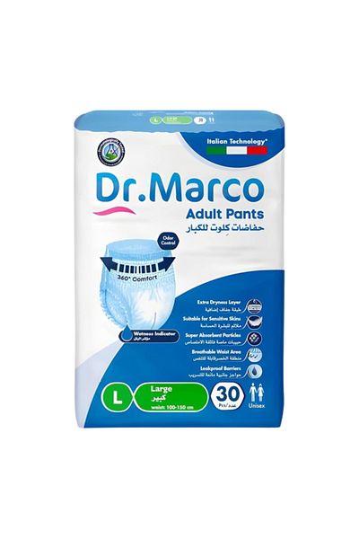 DR.MARCO DR MARCO ADULT PANT LARGE 30'S