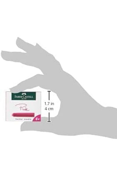 Mena Rise Şirinshop Faber-Castell Dk Cartridge, Pink 6 Pcs 1108107