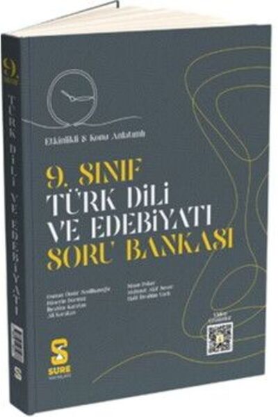 Sure Yayınları Süre Yayınları 9. Sınıf Türk Dili ve Edebiyatı Soru Bankası