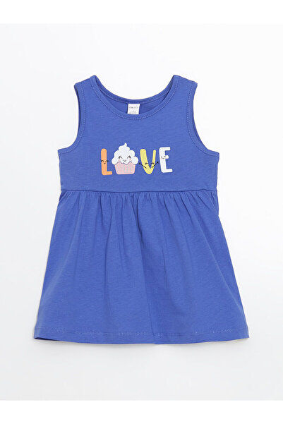 LC Waikiki Rochie pentru fetiță cu imprimeu LCW ECO liliac