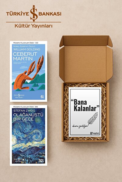 TÜRKİYE İŞ BANKASI KÜLTÜR YAYINLARI Ceberut Martin & Olağanüstü Bir Gece Seti