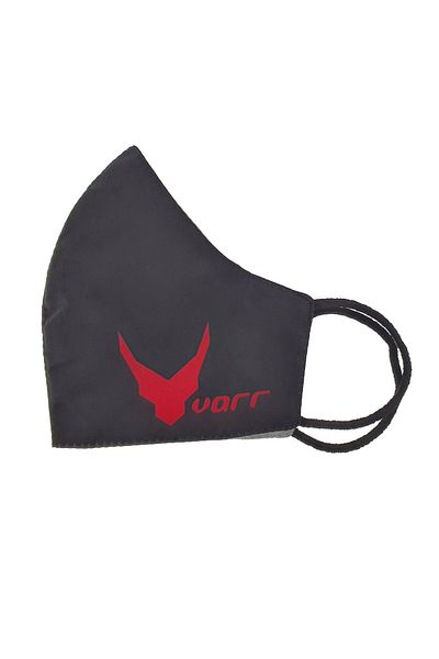 Platinet Masca fashion VARR™ Streetwear Face Gear, de protectie, 2 straturi, reutilizabila, marime L, neagra