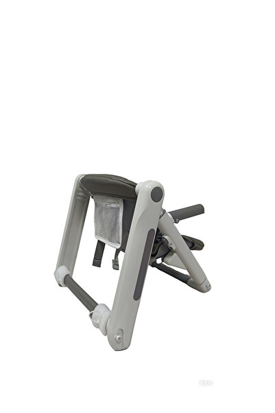 KIKIBEBE Baby Booster Chair-Three-position height adjustment- Grey