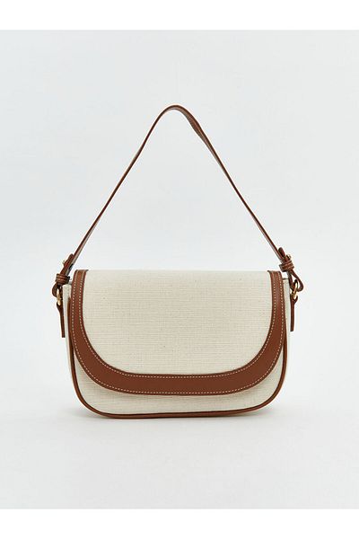LC Waikiki New Season Women's Canvas Bag with Shoulder Strap - S5Ov88Z8