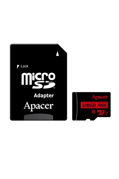 Apacer Apacer MicroSDXC card, 128GB class 10 UHS-I, with SD adapter, 85MB/s