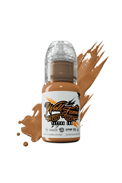 world famous Ink Venice Kahverengi Dövme Boyası 1/2oz - 15ml